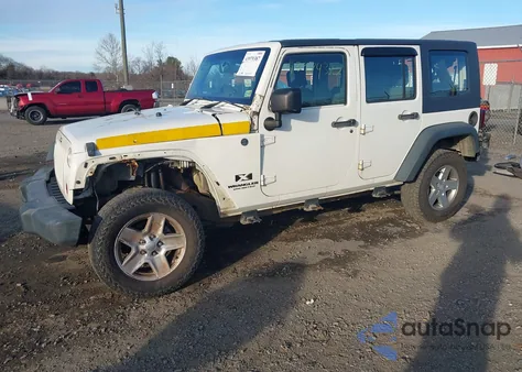 2009 Jeep Wrangler Unlimited X Rhd from USA, damaged, VIN 1J4GZ39179L711945